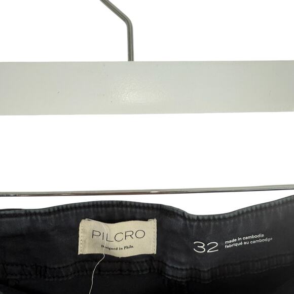 Pilcro Anthropologie Demilune Bootcut Utility Flare Pants Boho Womens 32 - Picture 3 of 7